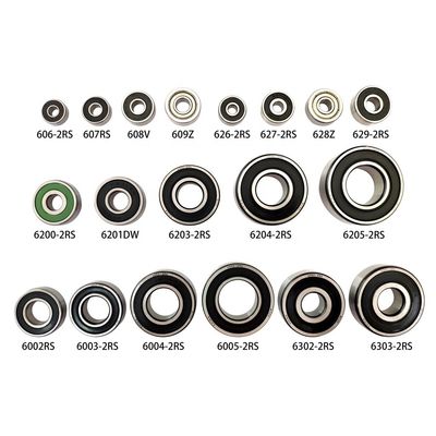 High Speed Deep Groove Ball Bearings OEM Service 6200 10 40 mm met Chroomstaal GCR15