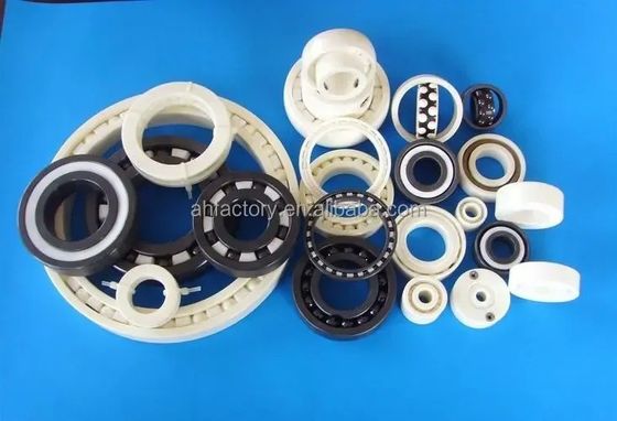 Diepgroefbolstructuur Volle keramische lagers 608 voor lage onderhoudsvereisten