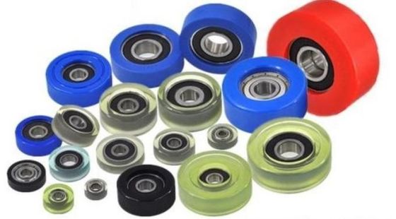 625 Hoog wrijvende kunststof kogellagers U-vormige rubberen laagdichtingen type ZZ 5*16*5 mm