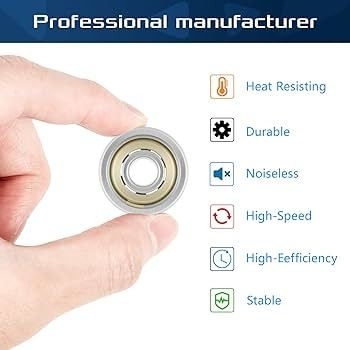 Miniatuur Deep Groove Ball Bearing 608 609 623 624 628 629 ZZ RS voor skateboard