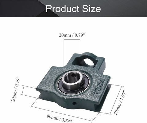 Vervaardigingsbedrijf UCFL205 Kissenblok Flanged Housing Unit voor landbouwmachines