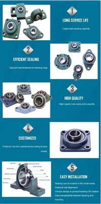 Precision Rating P5 Kissenbloklagers KP004 voor Lagershouder van Chroomstaal GCR15
