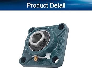 35 mm Inner Square 4-bolt Flanged Unit Pillow Block Bearing UCF207 voor Invoerlagers