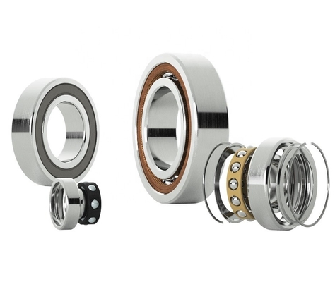 80*140*26mm Precision P0 ESB Single Row Angular Contact Ball Bearing voor rollen