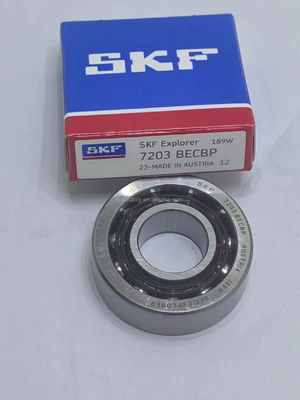 Hoekige contactlager 7203BECBP met nauwkeurigheid P5 en lange levensduur vervaardigd