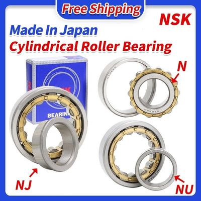 Precision rating P0P6P5P4P2 Eén rij cilindrisch rollager NUP217EM 85x150x28mm