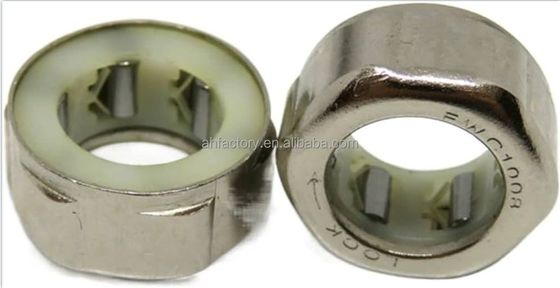 ISO9001 2008 Gecertificeerd EWC1008 Dubbele rubber verzegelde rolballagers 10x16/17x8mm