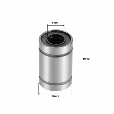 Aluminium Full Series Lineaire kogellager Flankelagers LMK6UU voor CNC-machines