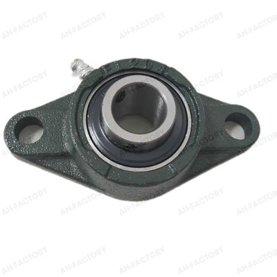 Vlekkeloos staal insert UCFL204 UC205 UC206 kussensbloklagers voor rollen