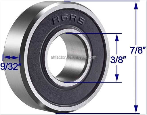 Imperial Miniature Bearing R6-2RS C3 Afstand 3/8&quot;x7/8&quot;x9/32&quot; Stabiele prestaties
