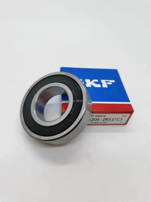 6206-2RS Tweezijdig rubberen ballagerslagers 30x62x16 mm voor 30 mm boringsgrootte