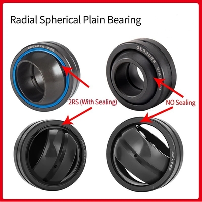 GE40 TE-2RS Radial Spherical Plain Bearings in roestvrij staal OEM