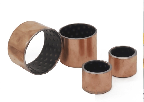 Metrische plain gesinterde bronzen struiklag 35*68*55 mm voor bedrijfsomvang in bruin