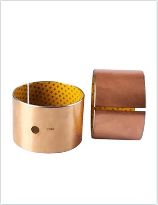 Metrische plain gesinterde bronzen struiklag 35*68*55 mm voor bedrijfsomvang in bruin
