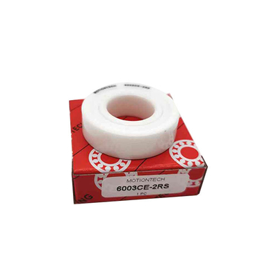 Diepgroefstructuur Volledig keramisch lager 6003 CE -2RS P5 Precision Rating 17*35*10MM