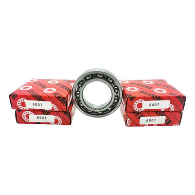 Diepgroefstructuur Rustvrij staal kogellagers 6007 voor smeer van oliegras