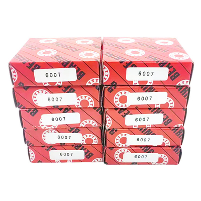 Precision rating P0 P6 P5 P4 P2 6007 Deep Groove Ball Bearings voor productie-installaties