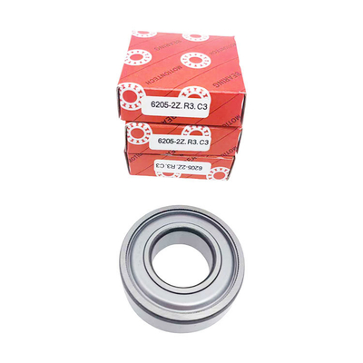 0-25mm Borgrootte 6205-2Z/C3 Deep Groove Ball Bearings met ISO9001 2008-certificering