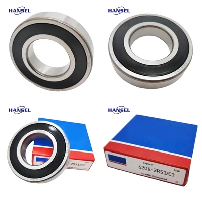 Lange levensduur miniatuur 6208 2RS1/C3 diepe groef kogellagers met C2-vrijstand door S K F