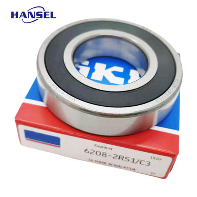 Olie-vet smeerbal 6208 2RS1/C3 S K F Diepgroefkogellagers voor onderhoud