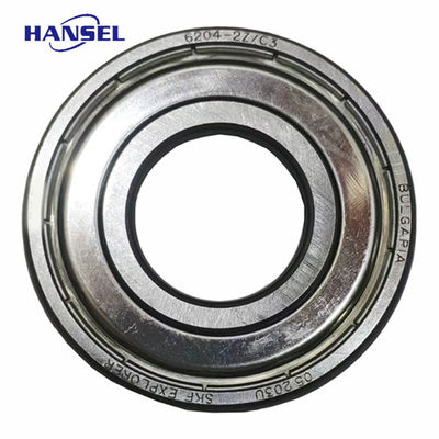 Nylon Cage Deep Groove Ball Bearings 6204-2Z/C3 voor duurzaamheid en prestaties