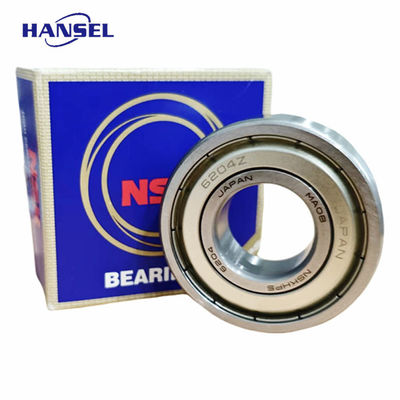 Nylon Cage Deep Groove Ball Bearings 6204-2Z/C3 voor duurzaamheid en prestaties