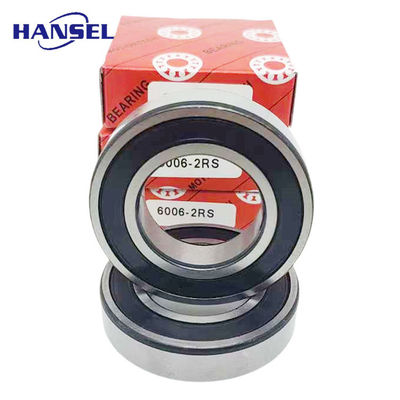 Chroomstaal/GCr15 roestvrij staal met een diepgroefballager 6006-2RS