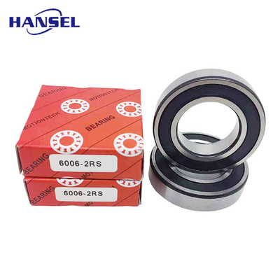 High Speed Deep Groove Ball Bearings 6006-2RS met lange levensduur en Z2V2 trillingen