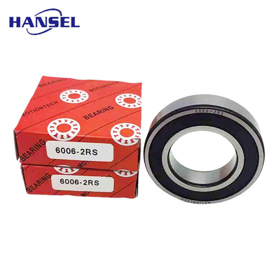 High Speed Deep Groove Ball Bearings 6006-2RS met lange levensduur en Z2V2 trillingen