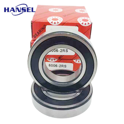 P6 Precision Rating Long Life Carbon Steel Deep Groove Ball Bearings 6006-2RS-serie