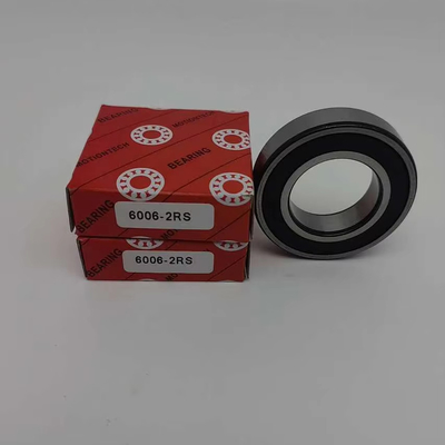Boringsgrootte 0 30 mm Hoogprecisie diepgroefballager 6006-2RS voor motorfiets