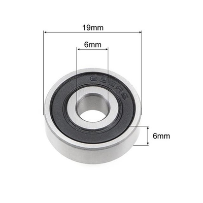 Stalen miniatuur diepgroefballager 627RS 627ZZ 627 2RS 0 7 mm