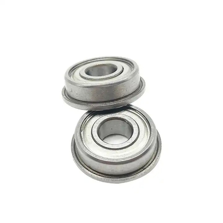MF128ZZ 8x12x3,5 mm flenseerde miniatuur kogellager voor eenrijzige afdichtingen type ZZ 2RS OPEN