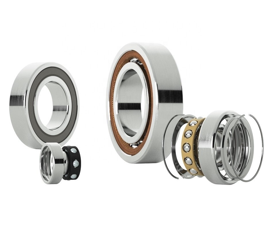 80*140*26mm Precision P0 ESB Single Row Angular Contact Ball Bearing voor rollen