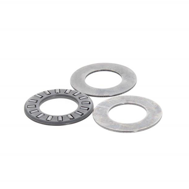 Chroomstaal GCR15 Flat Thrust Needle Roller Bearing voor voedselwinkel 35*52*2mm AXK3552