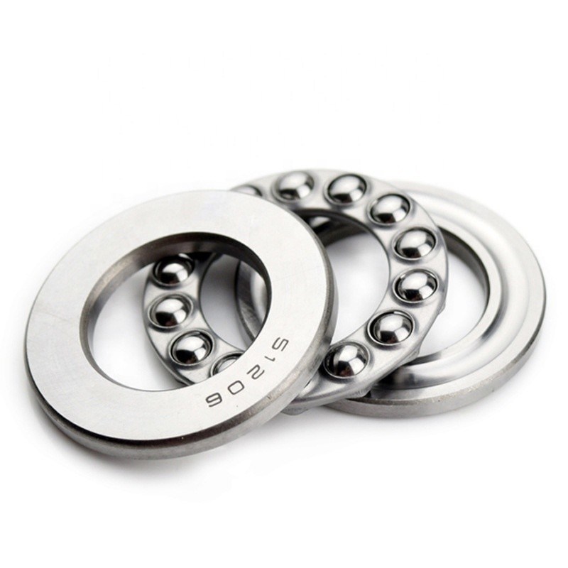 Vlakballagers 51109 P5 voor slagweerstand bij lagers van staal en staal