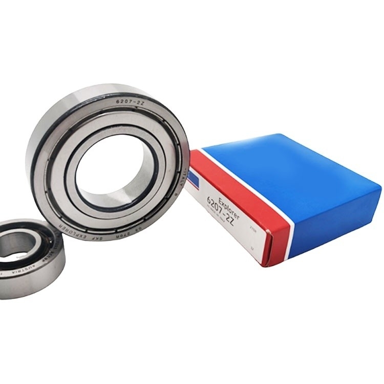 Chroomstaal Multi-Type 6207 ZZ Deep Groove Ball Bearings voor S K F tegen betaalbare prijzen