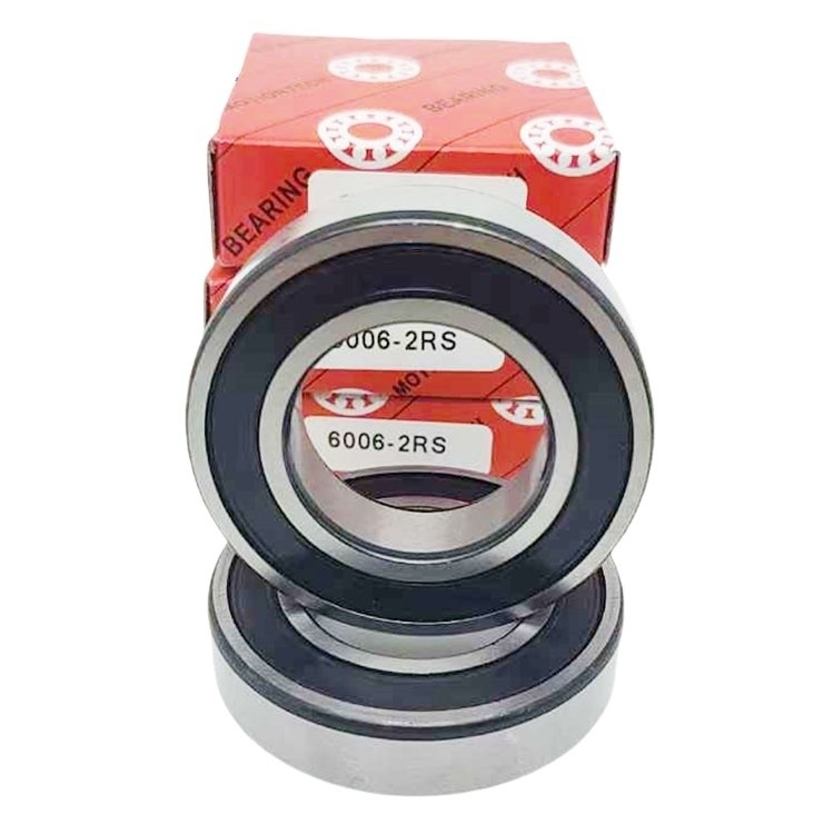 High Speed Deep Groove Ball Bearings 6006-2RS met lange levensduur en Z2V2 trillingen