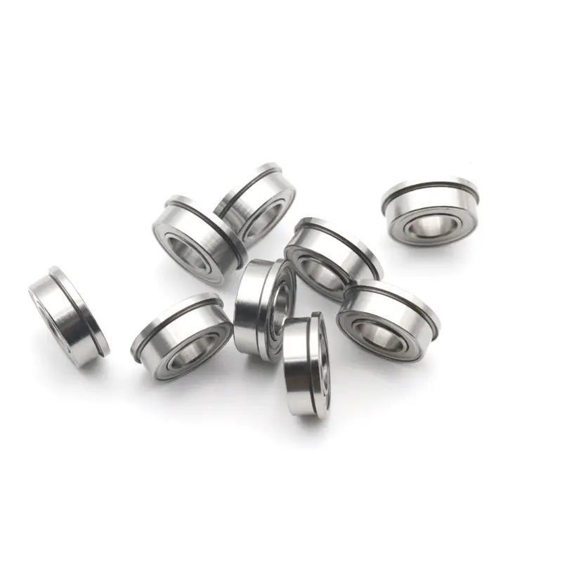 Olie-vet smeer 8mm F688ZZ Flanged Bearing 8*16*5mm met flens en ZZ 2Z afdichtingen