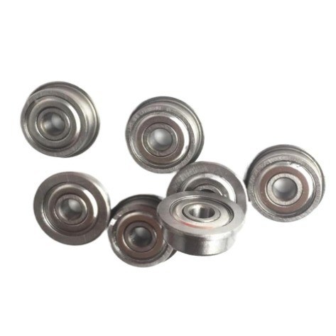 Structuur Diepe groef hogesnelheidsballager F 609 ZZ 9*24*7mm voor en lange levensduur